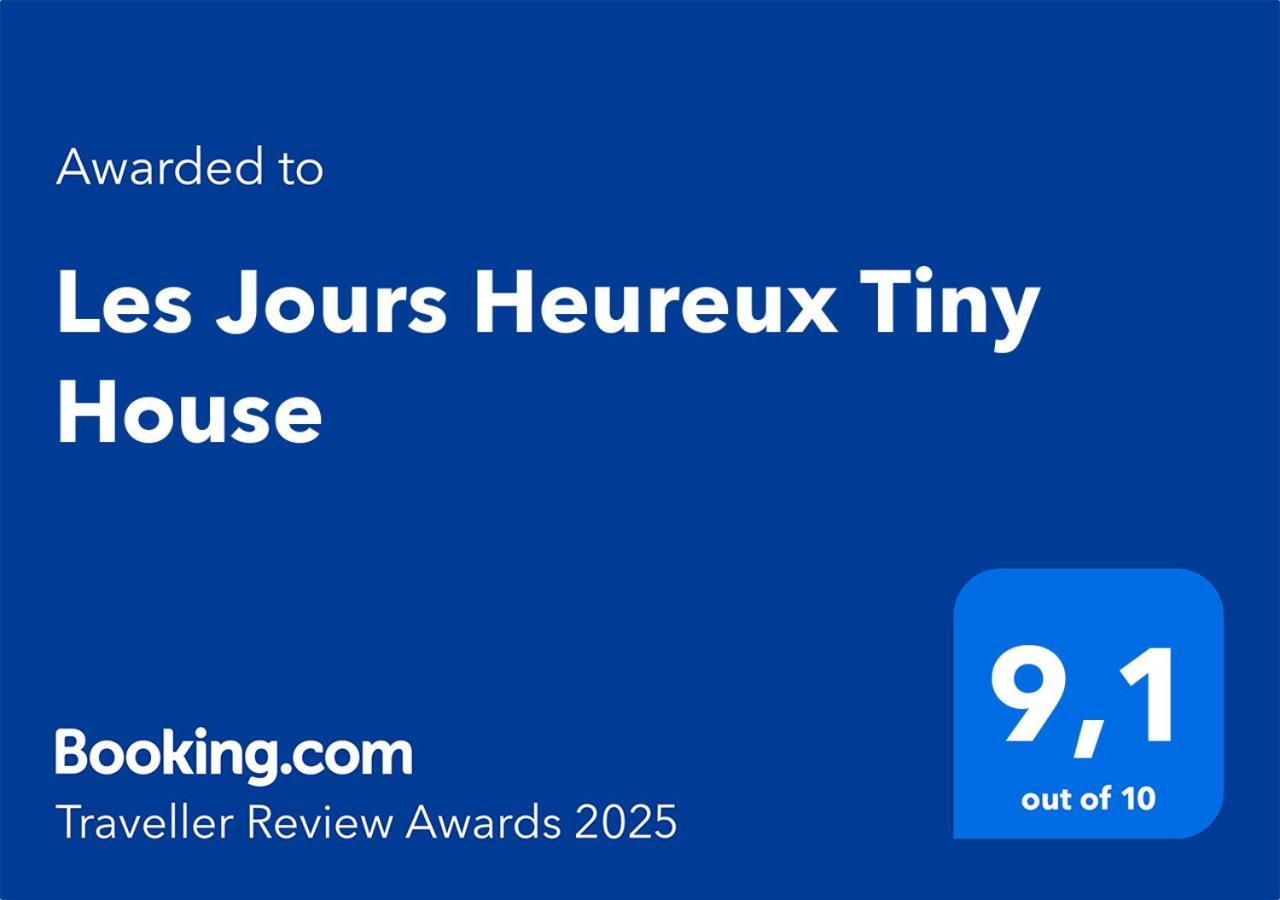 Tiny House Les Jours Heureux Sejour Nature Pres De Dinant Et Des Lacs De L Eau D Heure Villers-le-Gambon Exterior foto
